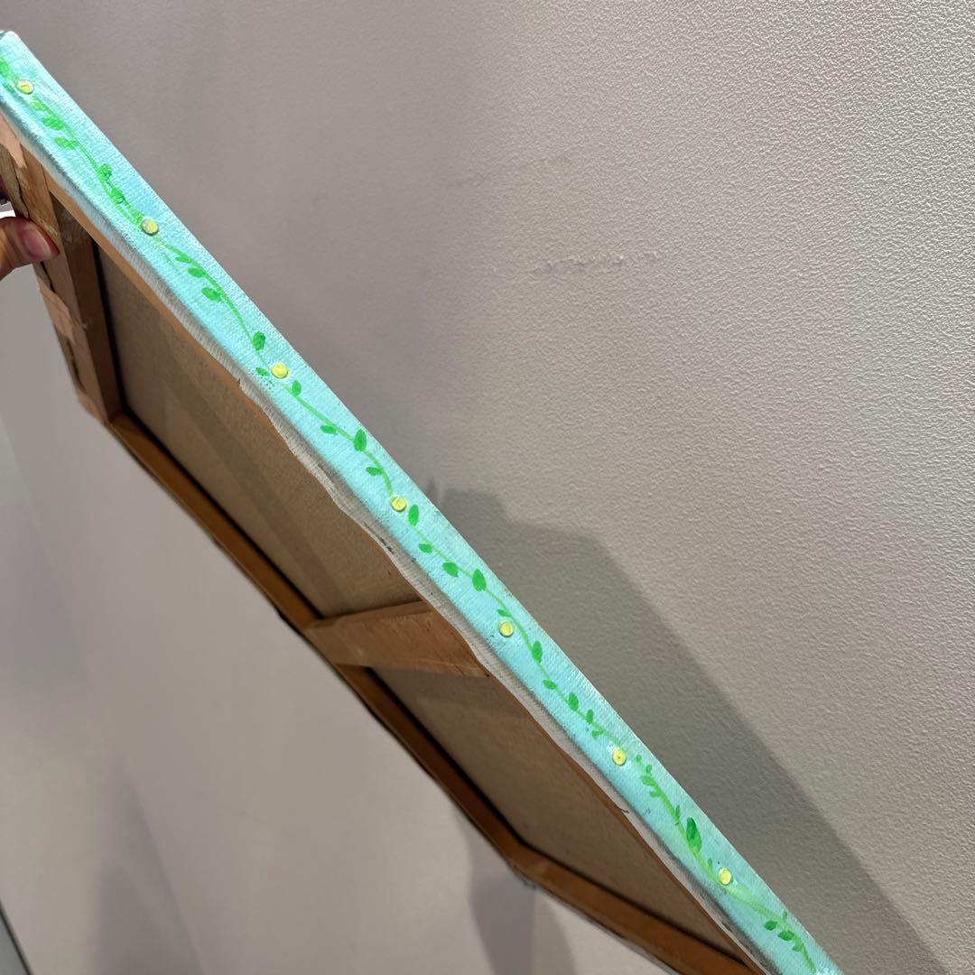 油彩　絵画　肉筆　M. Uehara 画 美術品