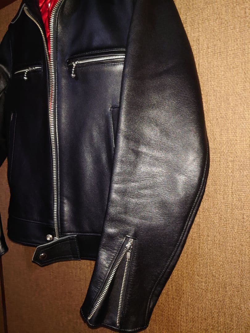 666 MYWAYMAN シングルライダースジャケット 34 現行タグ 良品 買取