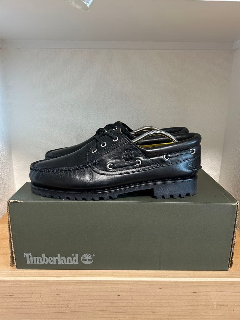 【まとうさん専用】Timberland ブラック モカシン 8.5