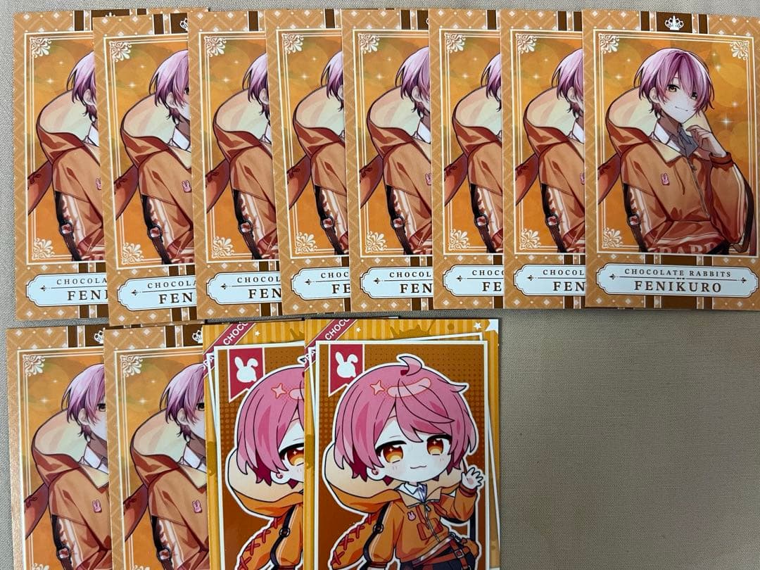 ちょこらび ふぇにくろ チェキ風カード - メルカリ