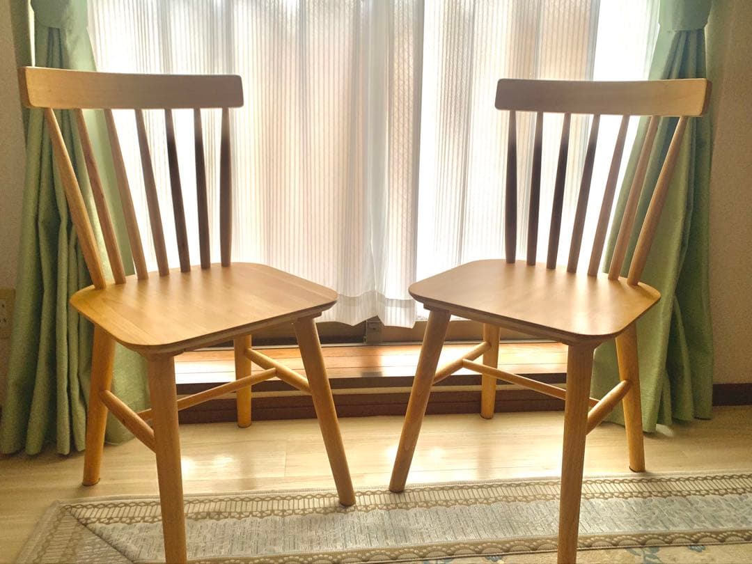 3点セット！ナチュラルウッド ダイニングテーブルセット