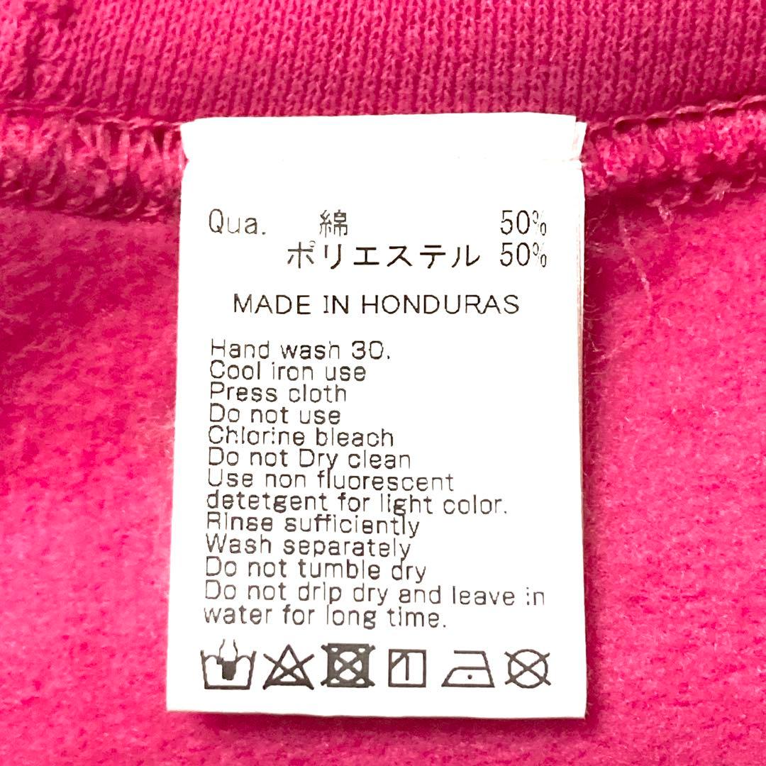 FR2 春兎性欲 えっちロゴ プルオーバーパーカー 限定品 ピンク M ワッペン