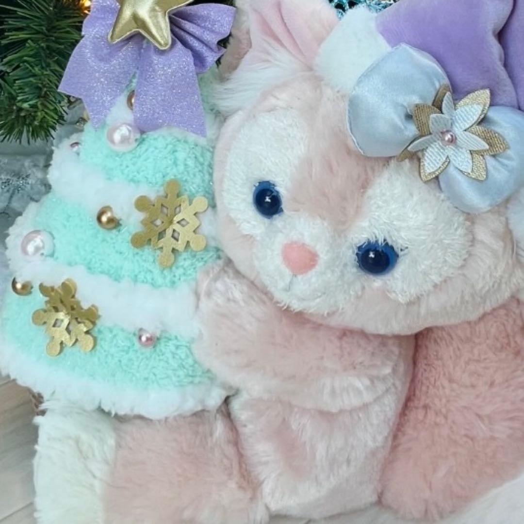 4個セット リーナベル ぬいぐるみバッジ クリスマスツリー