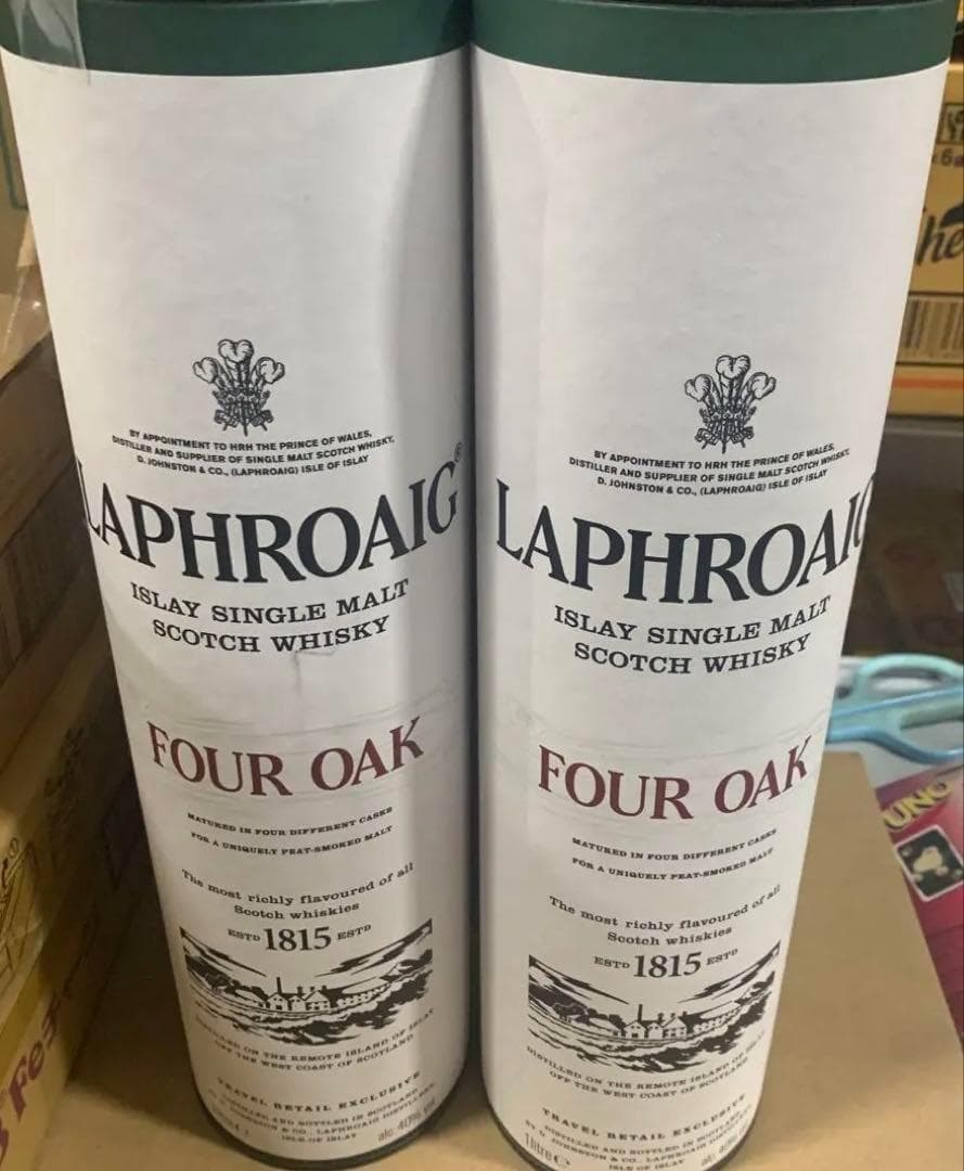 ラフロイグ フォーオーク 新品未開封 1L 2セット