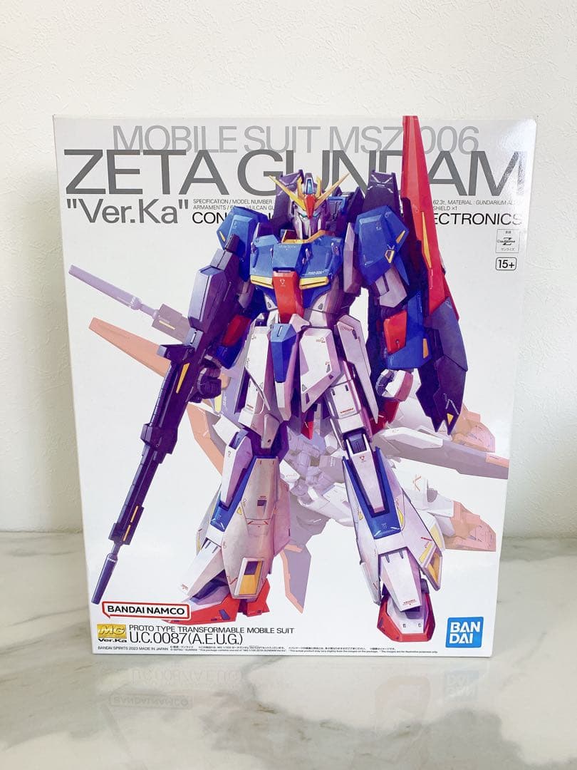 ＋【新品】MG 1/100 ゼータガンダム Ver.Ka(機動戦士Zガンダム) Amazon | BANDAI SPIRITS(バンダイ スピリッツ) MG 機動戦士Zガンダム