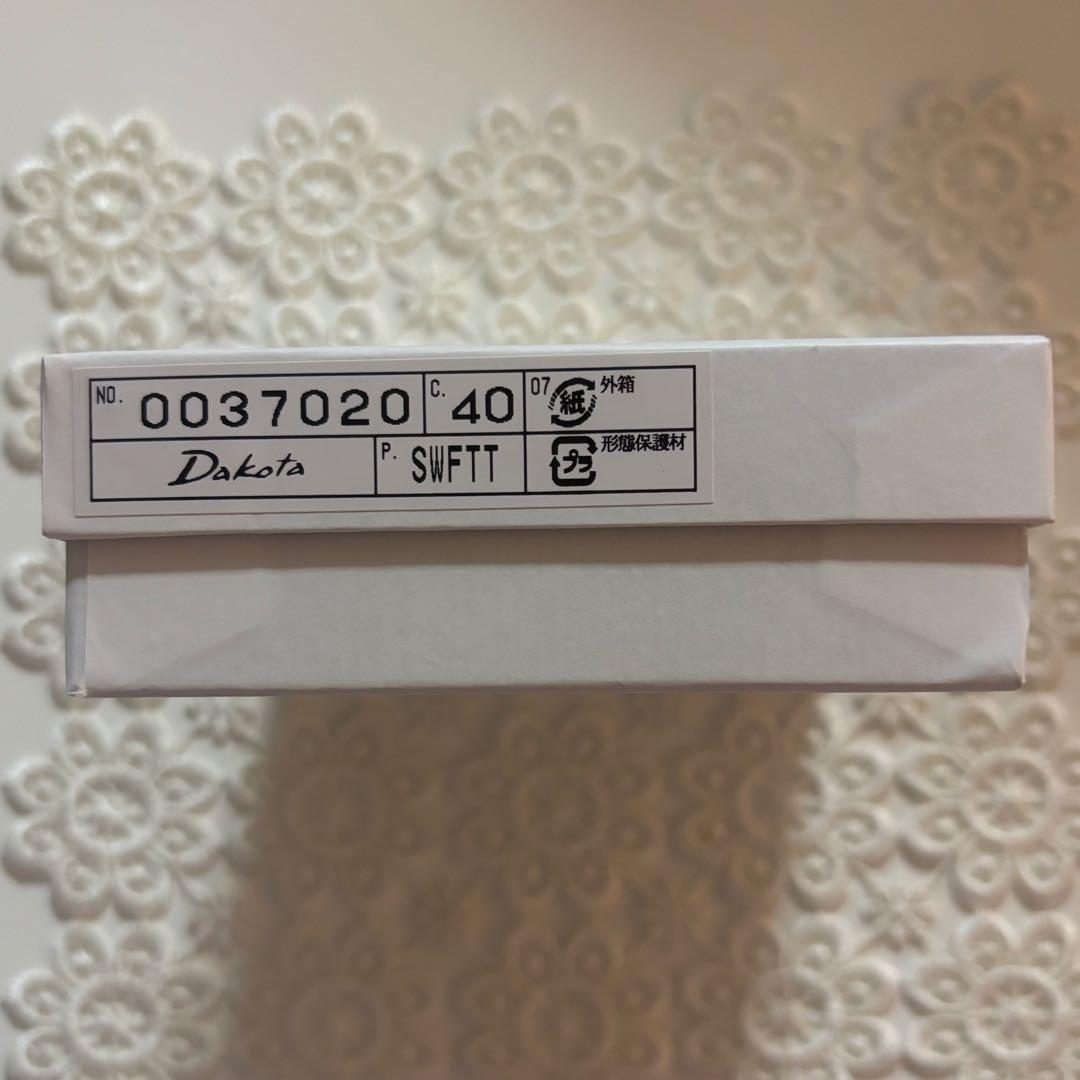 新品 Dakota ダコタ【リードクラシック2】がま口財布 二つ折り財布 チョコ