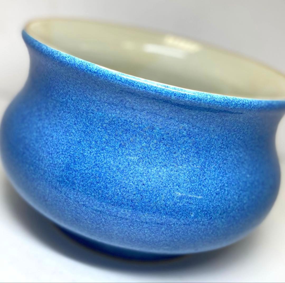 中国清時代 呂均窯大鉢 口径20.5㎝ 東Y7-0228☆2F