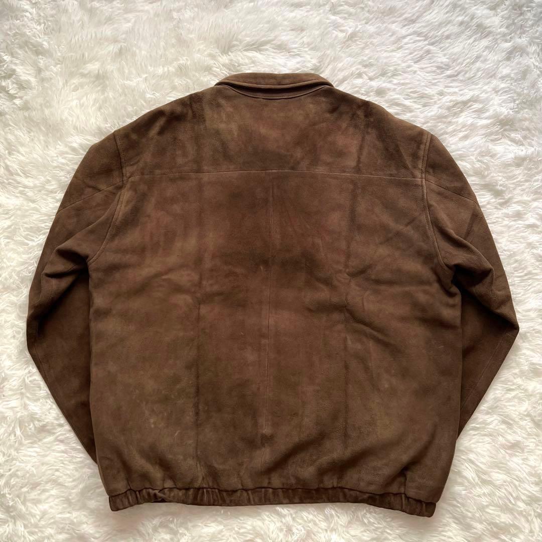 得価，人気セール SHIPS シップス レザージャケット スエード ブラウン