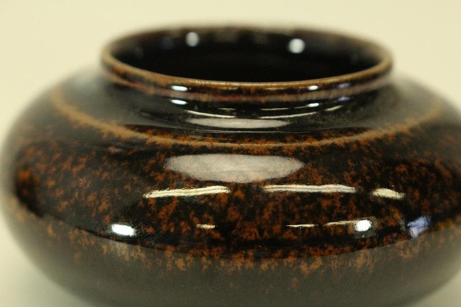 茶道具 時代 茶入 良蓋 古裂仕服(A770)