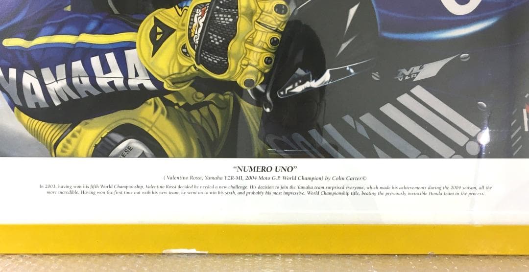○ Valentino Rossi 特大ポスター 2004 チャンピオン