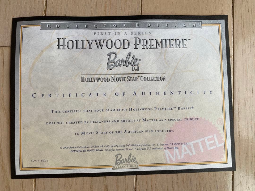 アメリカで購入　Premiumバービー人形　マリリンモンロー