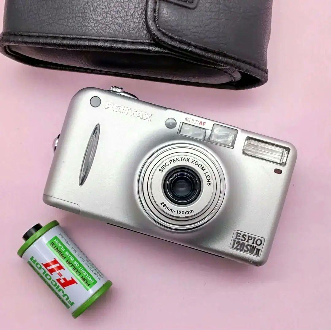 完動品❁】PENTAX ESPIO 120SW Ⅱ カメラケース付きPENTAX ESPIO 120SW