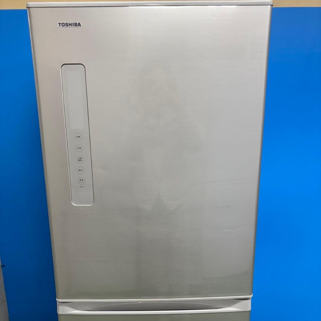523 東芝 大型冷蔵庫 400L強 右開き 自動製氷 5ドア 大人気 - メルカリ