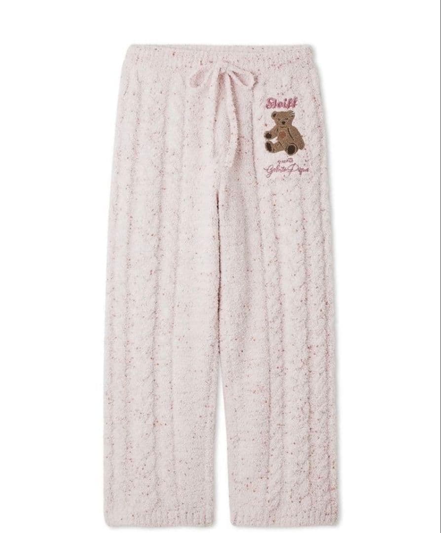 ジェラートピケ【シュタイフ】プルオーバー+ロングパンツセット【PNK】