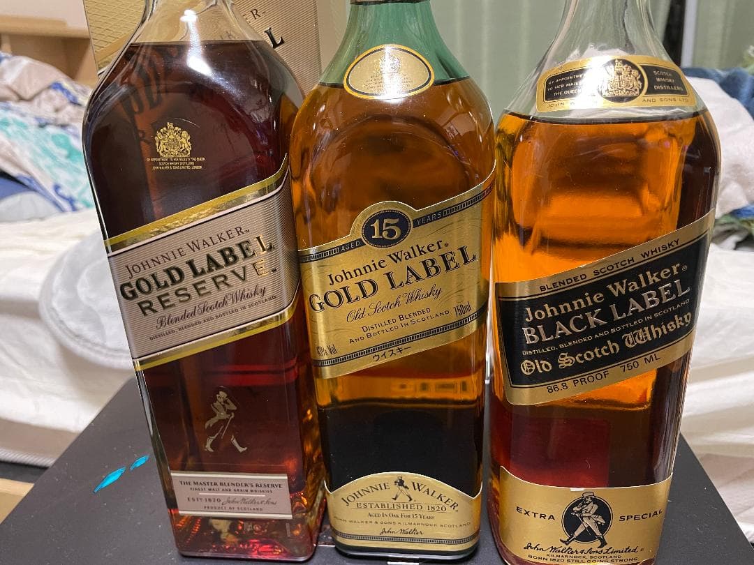 ジョニーウォーカー＆クライヌリッシュ 計6本セット 未開栓】ジョニー