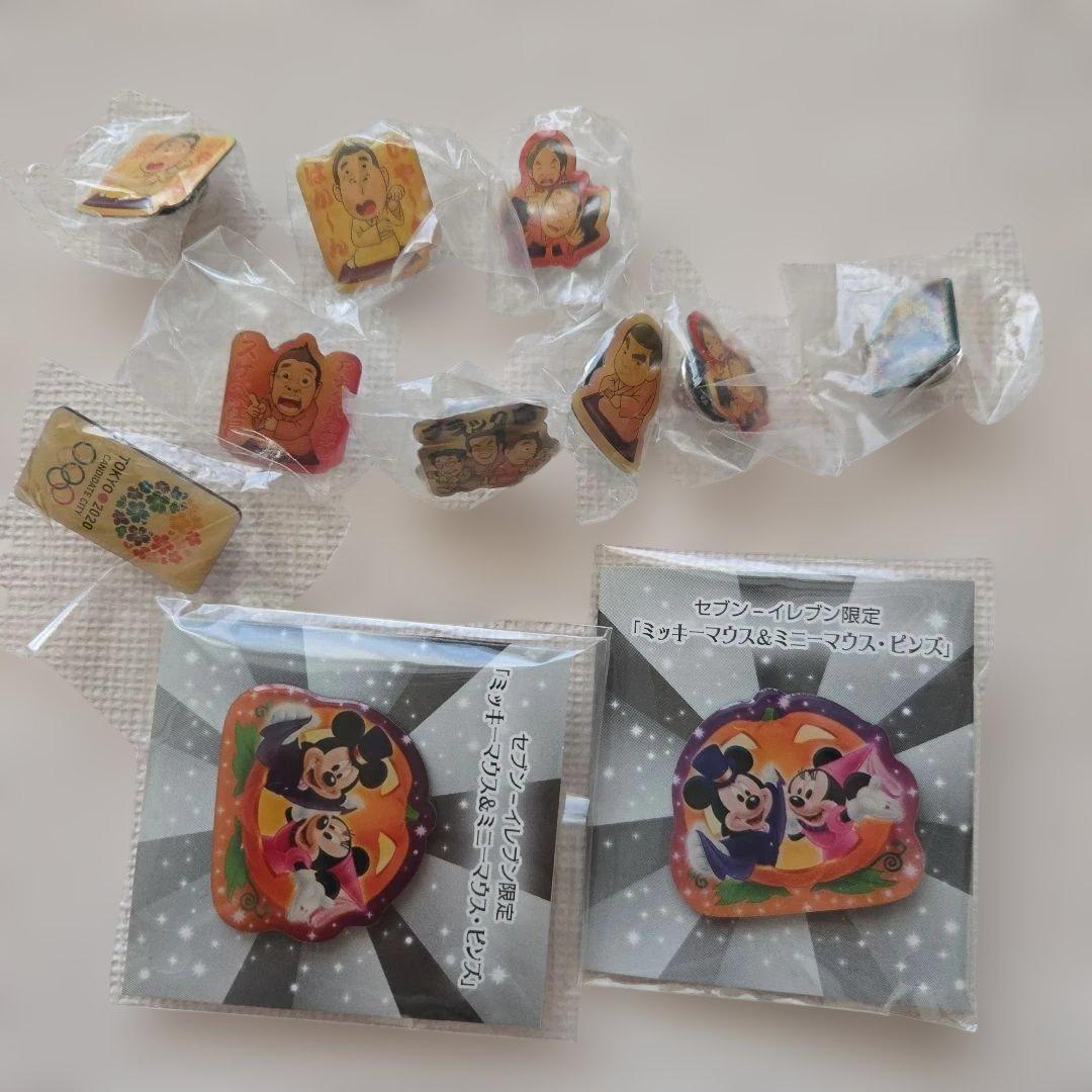 ミッキー・笑点・TOKYO2020オリンピック・幕末新選組☆ ピンバッジ