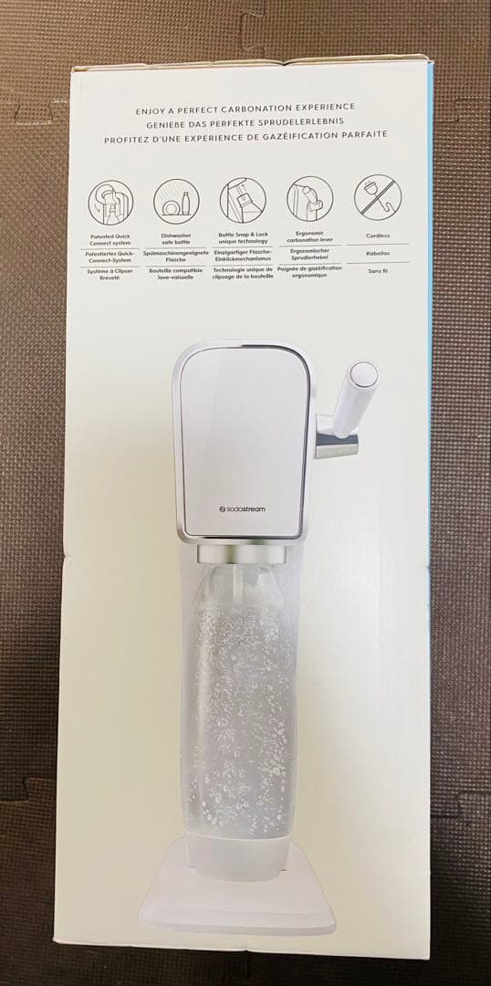 【未使用品】ソーダストリーム アート ホワイト SSM1103