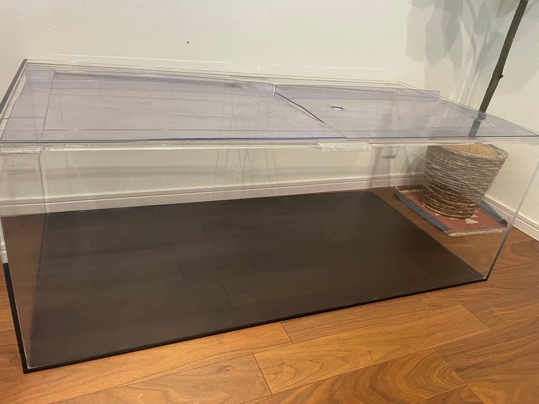 ガラス水槽 引取り限定 1200×600×600