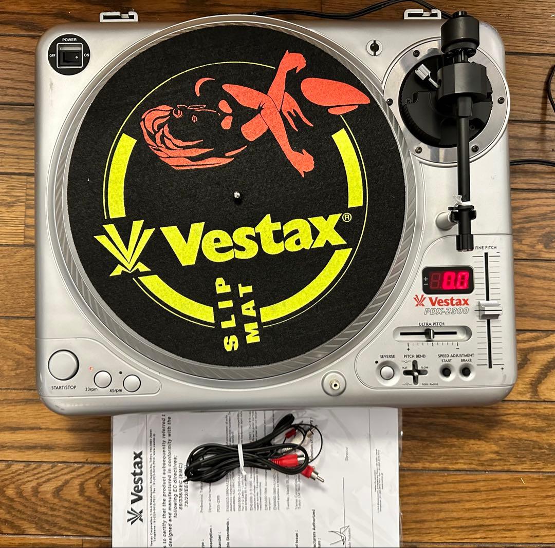 VESTAX PDX-2300ターンテーブル 1台 VESTAX PDX-2300ターンテーブル 1台 VESTAX PDX-2300ターンテーブル 1