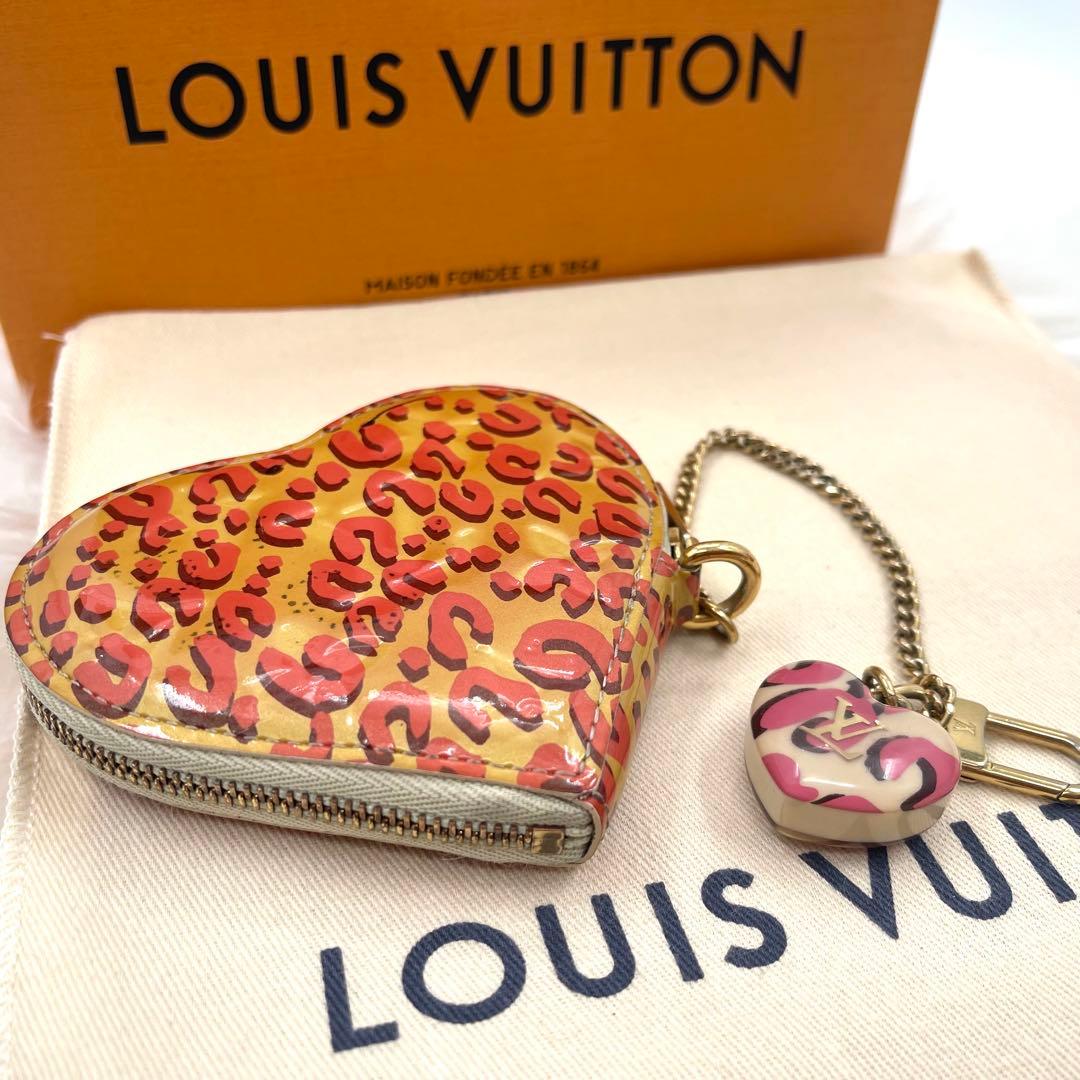 ルイヴィトン　ヴェルニ　レオパード　ポルトモネクール　ケース　小銭入778