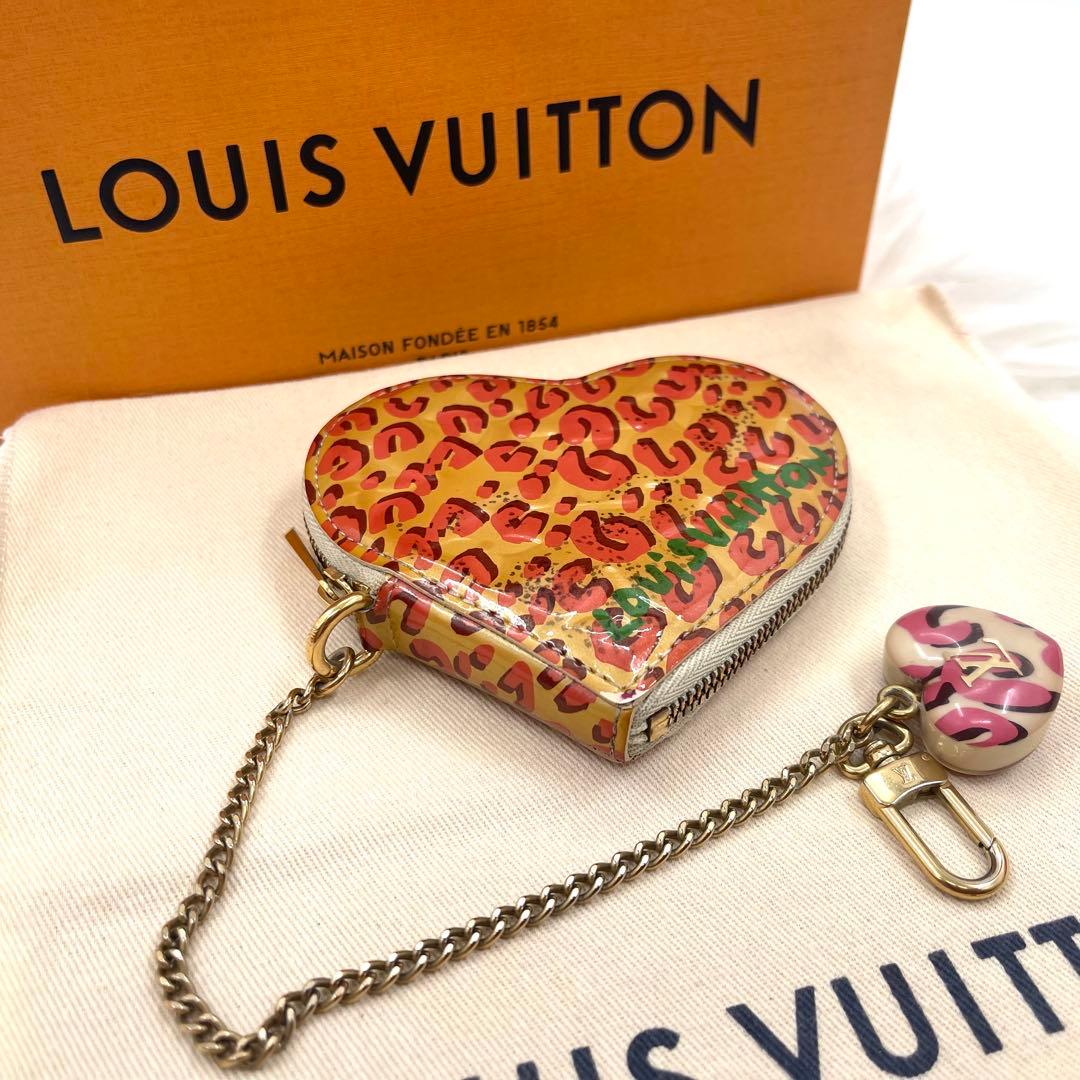 ルイヴィトン　ヴェルニ　レオパード　ポルトモネクール　ケース　小銭入778