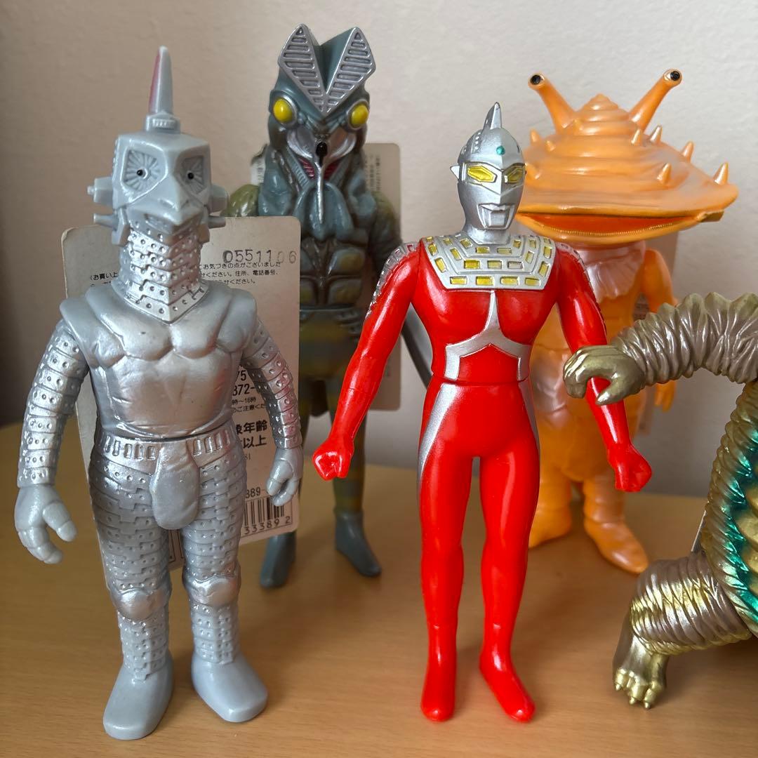 ウルトラ怪獣シリーズ 6体セット 1991 1994 硬質ソフビ フィギュア