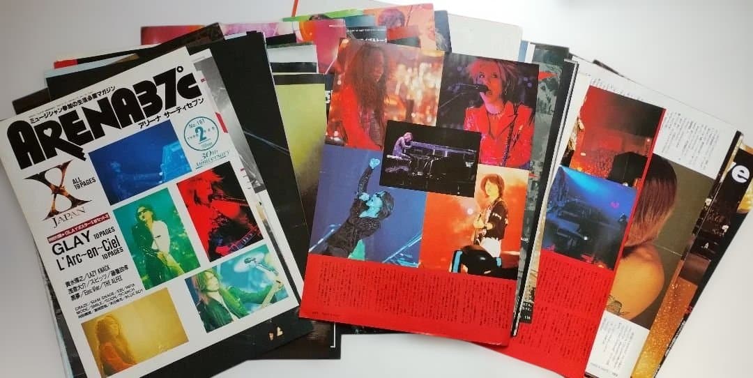 X JAPAN 切り抜き 大量 TOSHI YOSHIKI HEATH