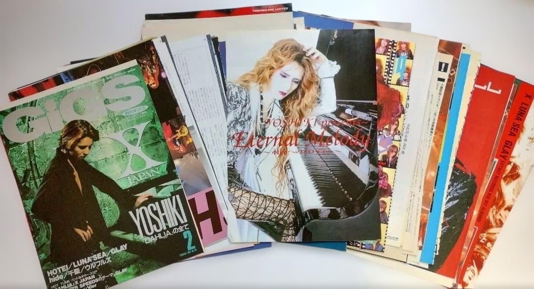 X JAPAN 切り抜き 大量 TOSHI YOSHIKI HEATH