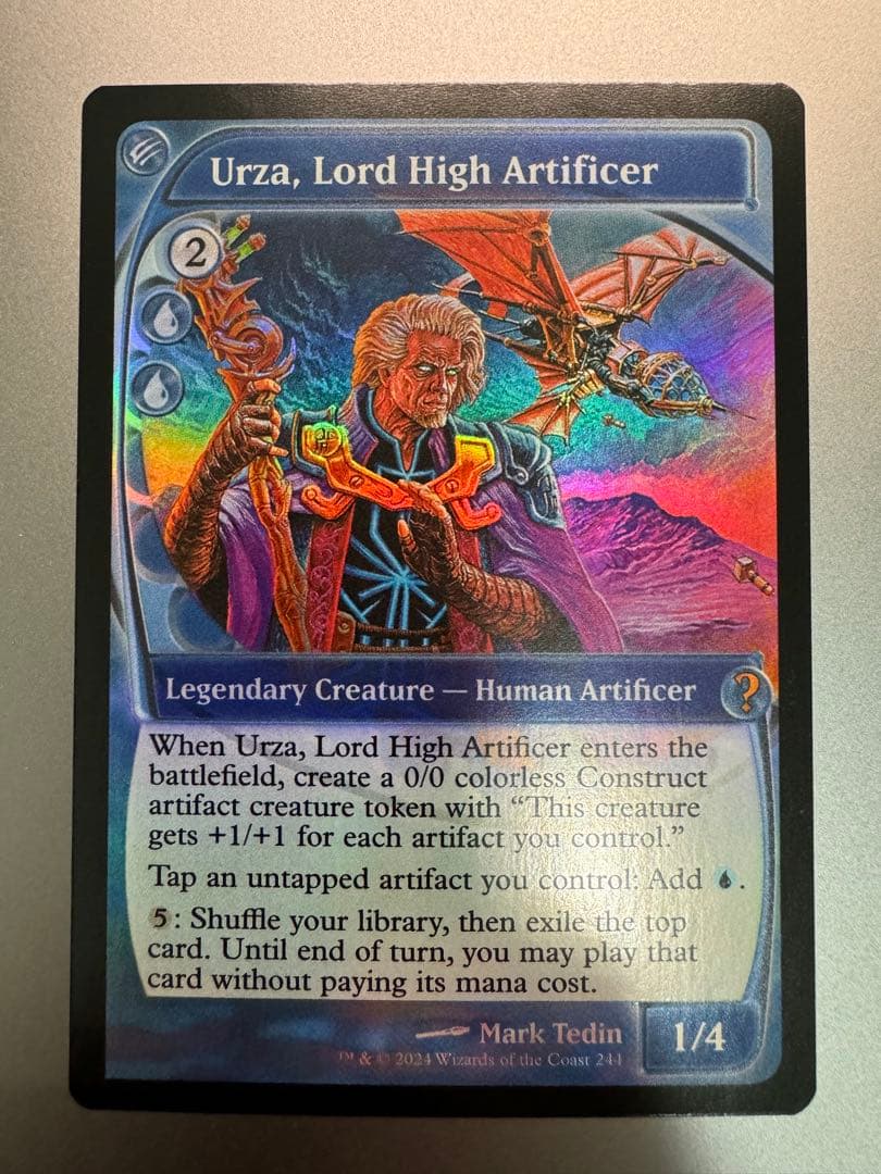 ワケあり】MtG: 最高工匠卿、ウルザ (MB2) 英語版 未来枠 Foil版 Foil