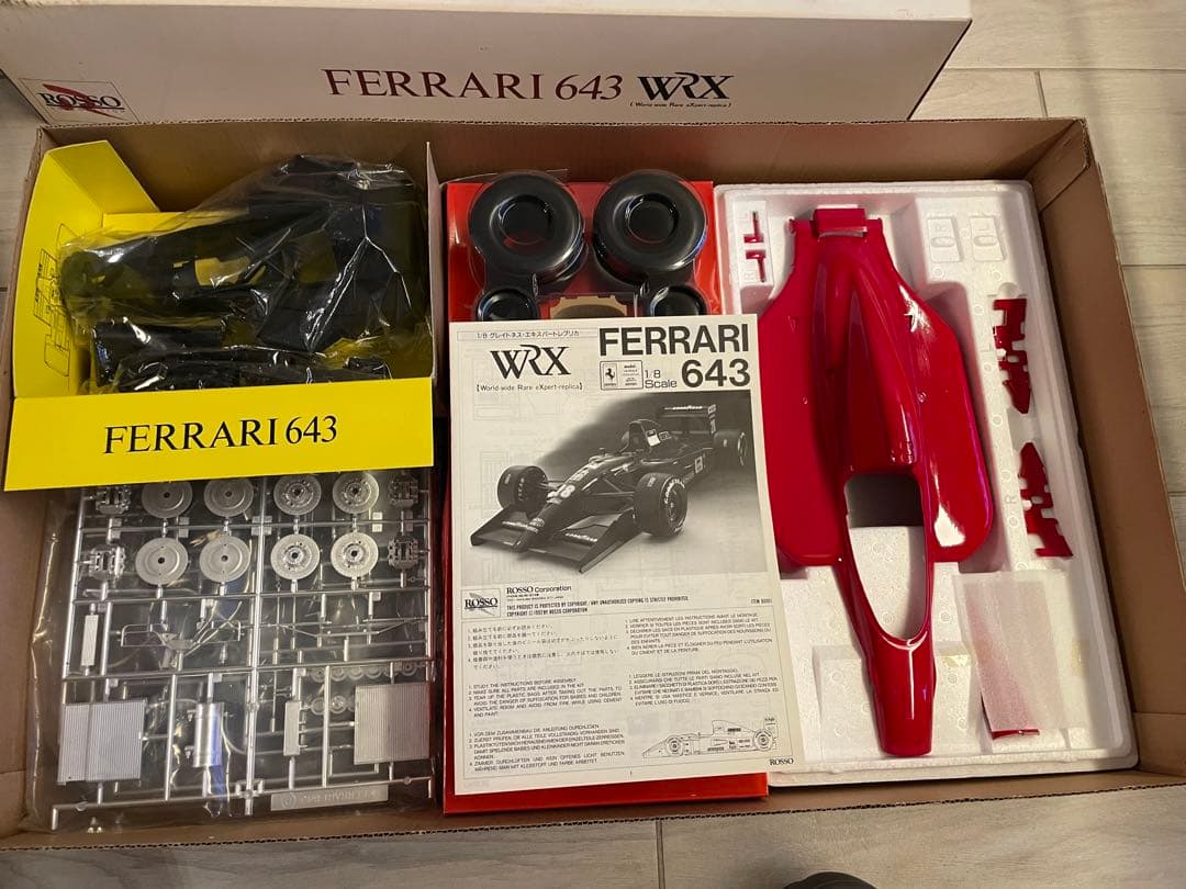 ダンゴ虫 フェラーリ FERRARI 643 WRX ROSSO