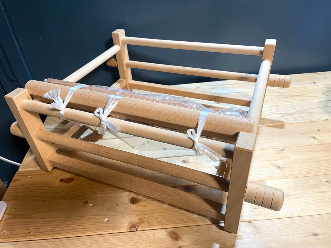 【新品】ミニ手織り機　フィンランディア　北欧風小型卓上ミニ手織機