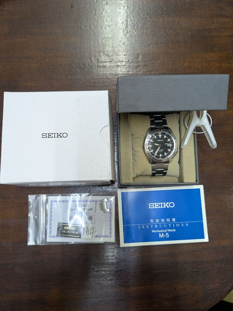 セイコー SARB059 6R15-01K0 アルピニスト 自動巻き 貴重！