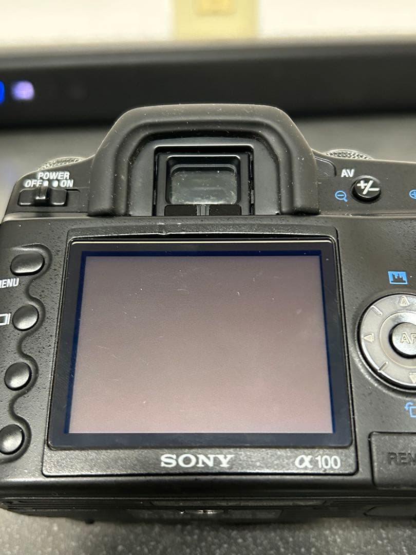 SONY α100 デジタル一眼レフカメラ レンズ4個セット