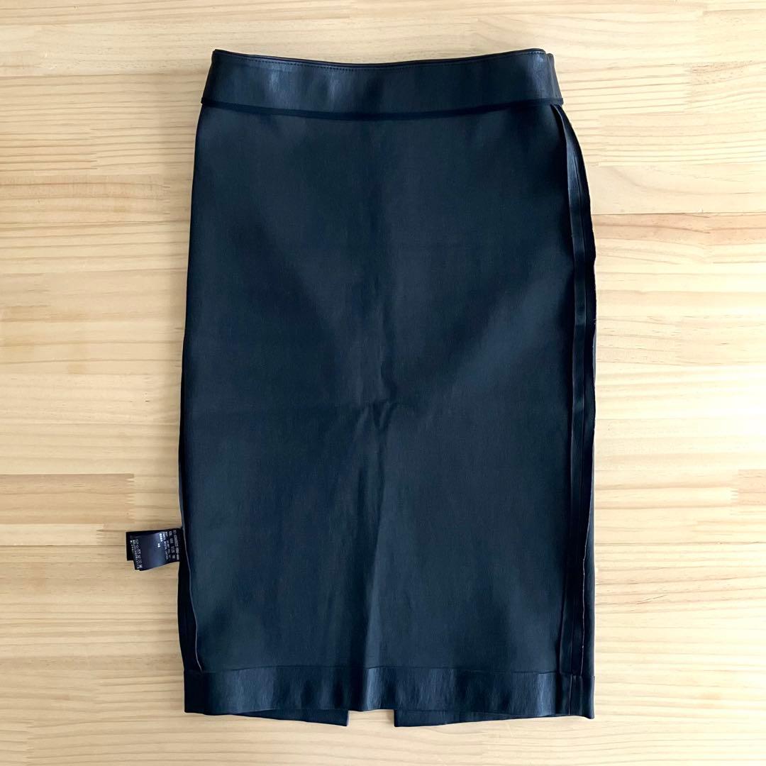 美品 theory SKINNY PENCIL SKIRT 00 XS 黒