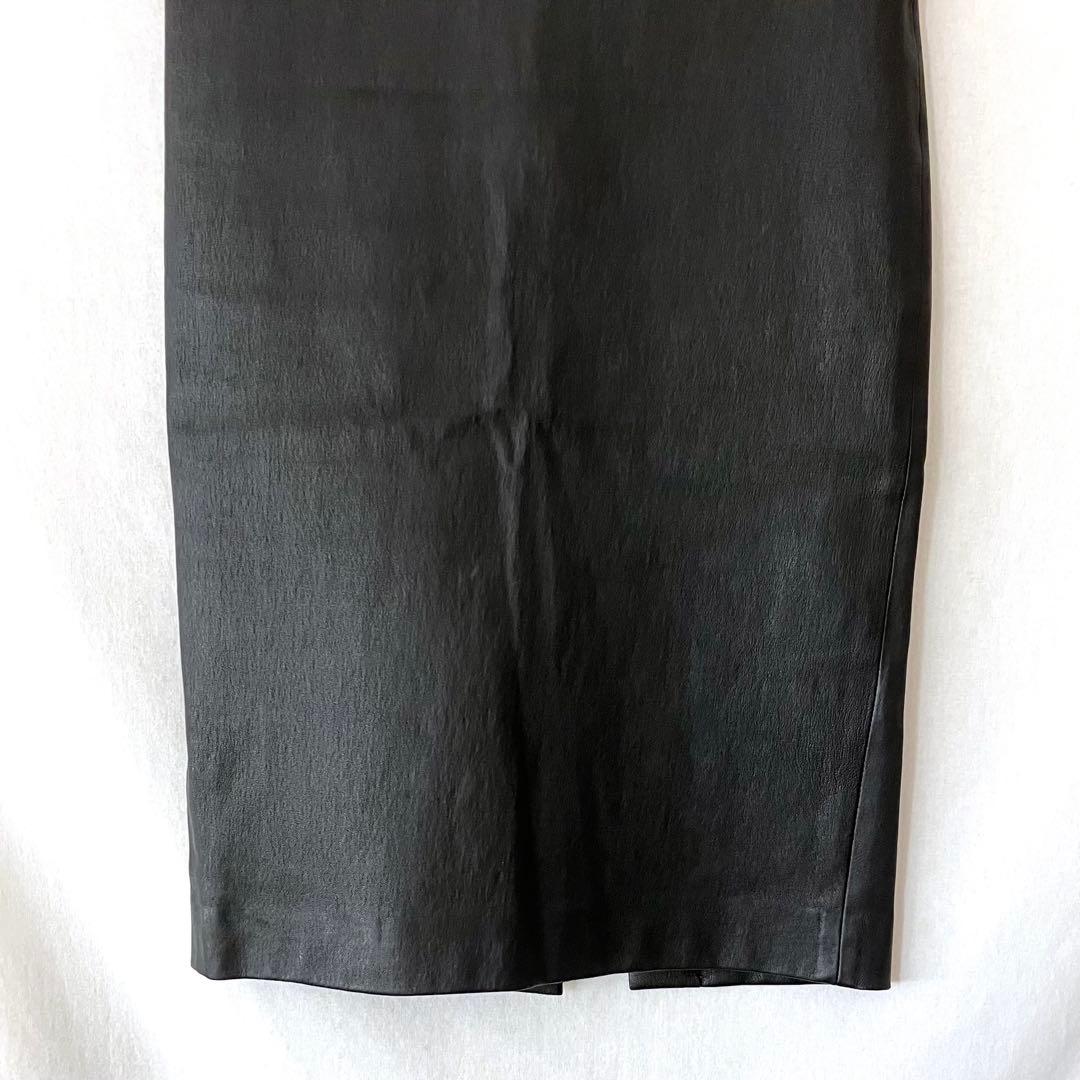 美品 theory SKINNY PENCIL SKIRT 00 XS 黒