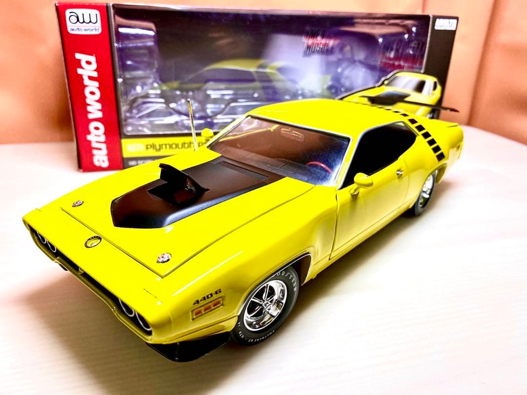 プリムスロードランナー1/18scale