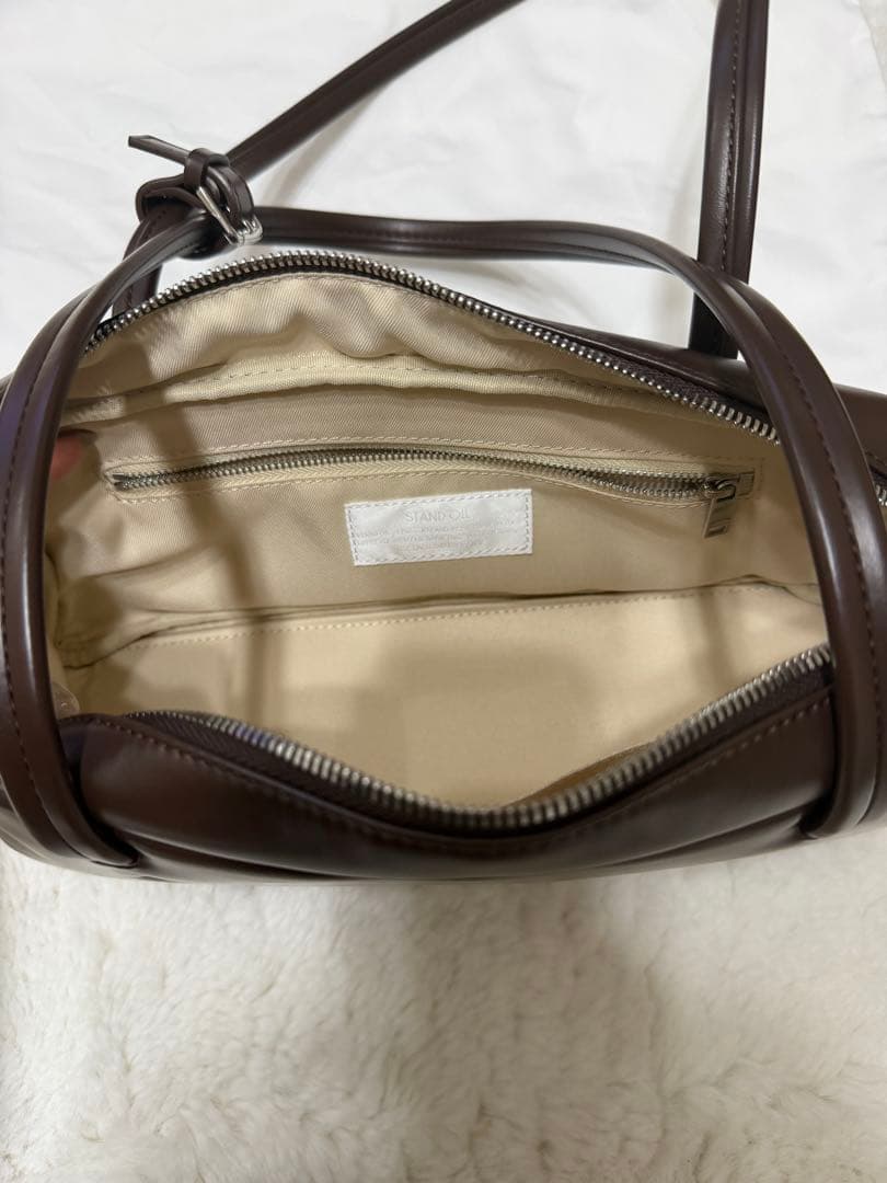 バッグ STAND OIL/MORE BAGUETTE BAG MARRON
