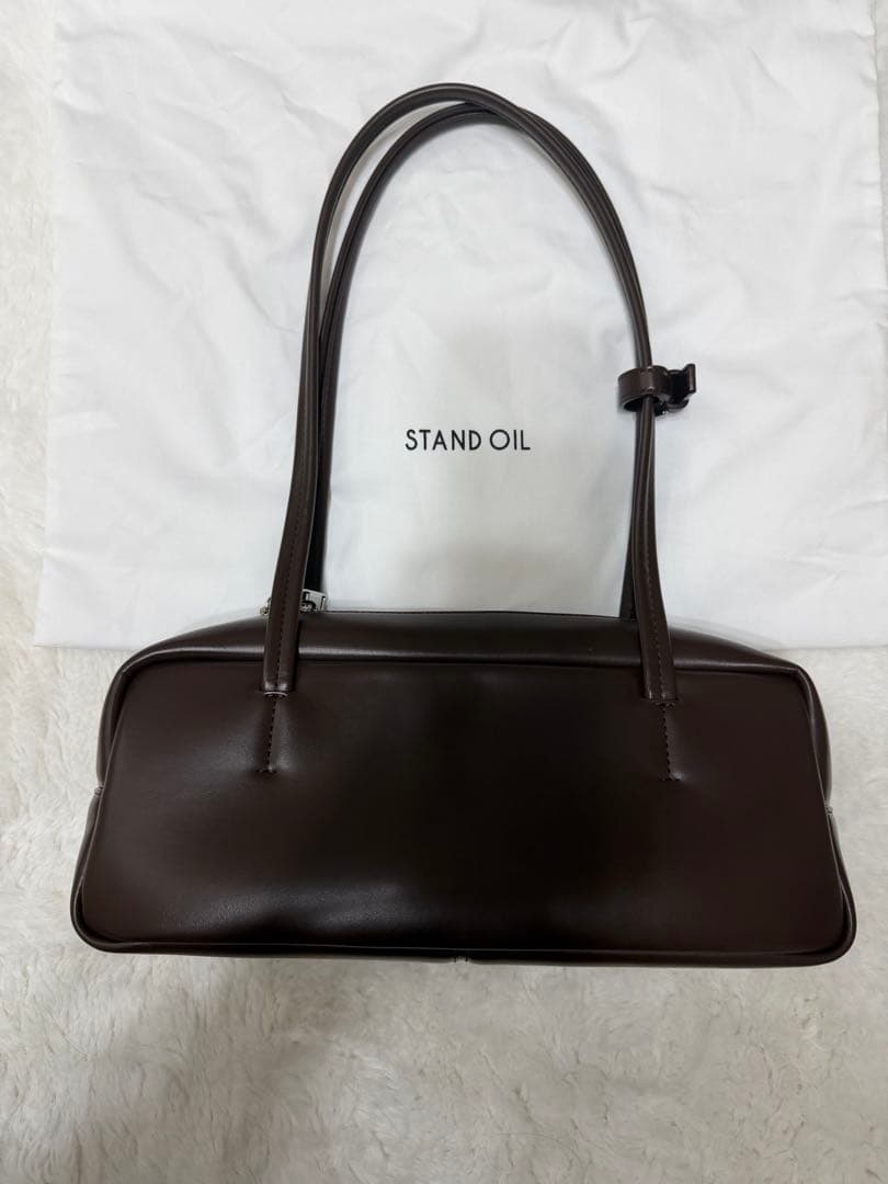 バッグ STAND OIL/MORE BAGUETTE BAG MARRON
