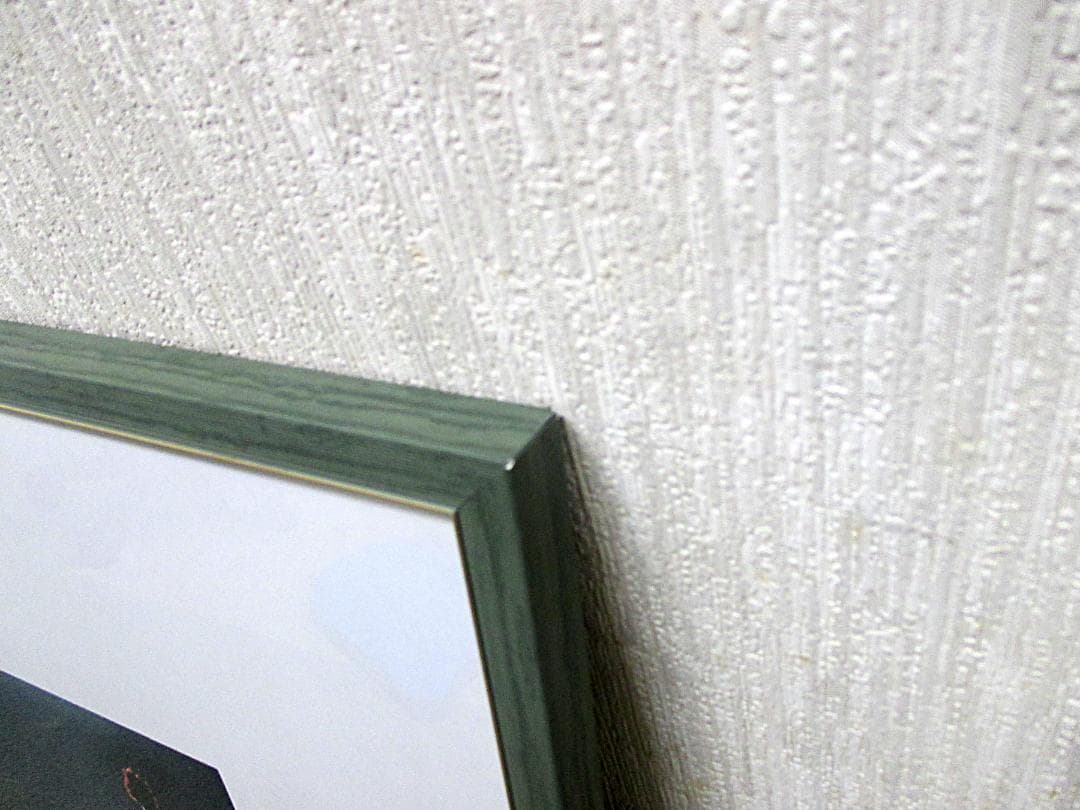 著名な写真家の珍しい写真と大全紙額縁（木製） 木製写真額 2L