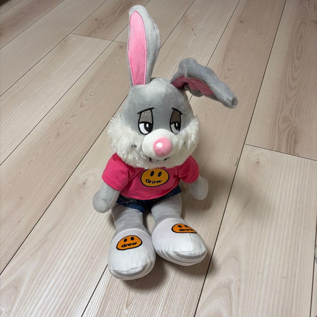 美品✩︎ 希少 ジャスティンビーバー drew ウサギ ぬいぐるみ