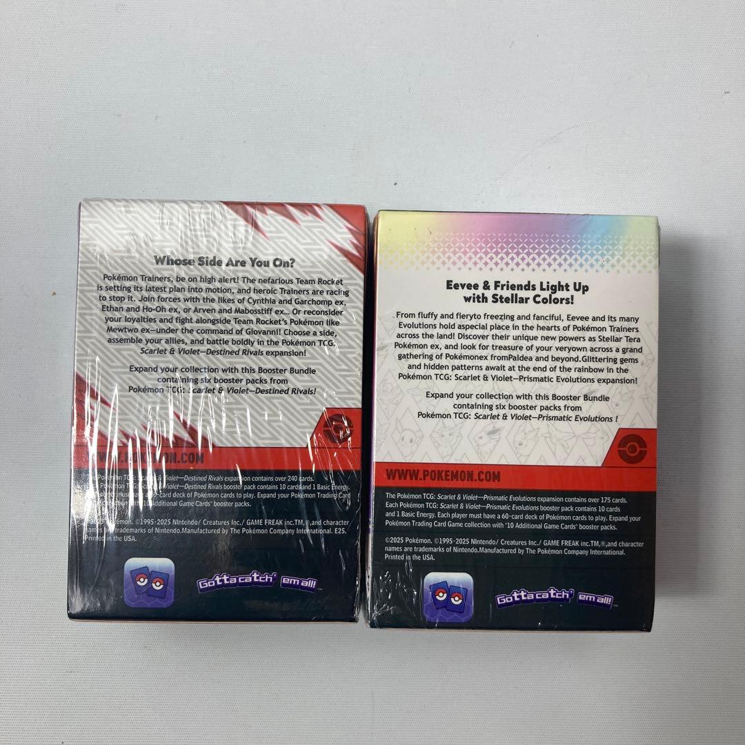 ポケモンカード　英語版　bundle box 未開封　シュリンク付き　2セット