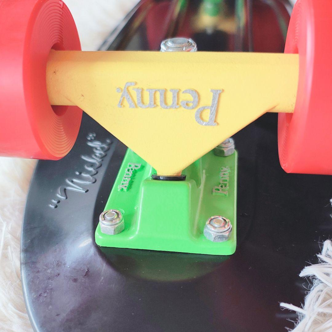 【美品】Penny ペニー スケートボード ラスタカラー スケボー 27インチ