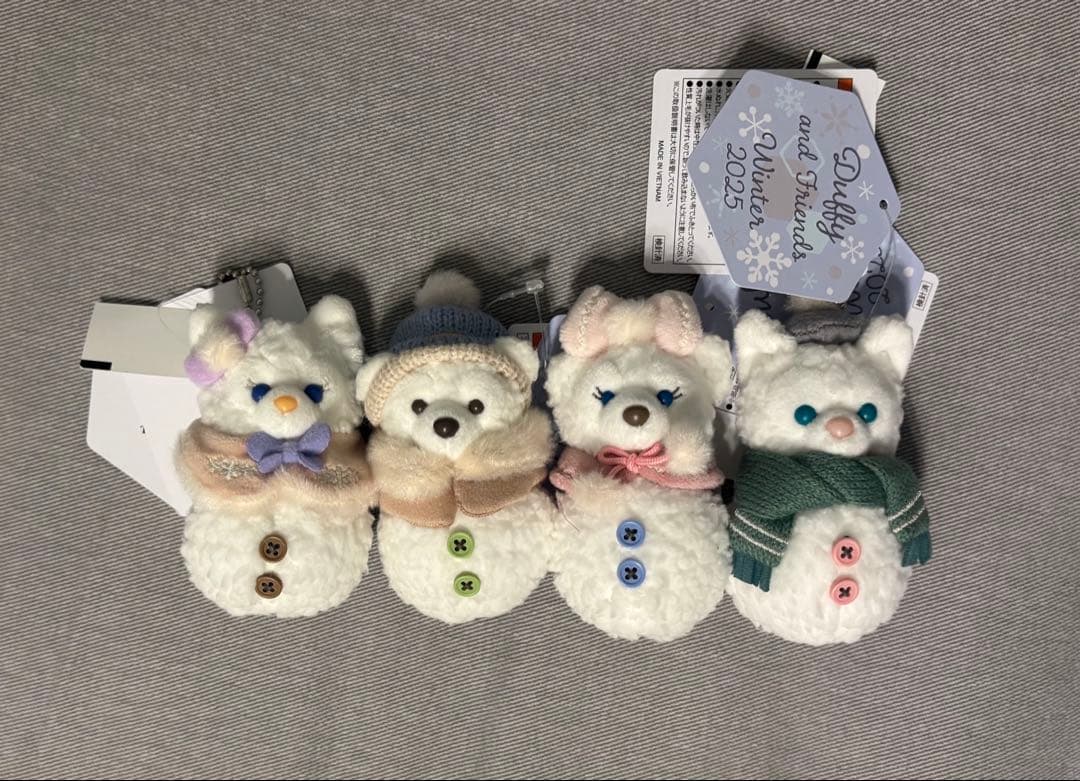 ダッフィー ぬいぐるみチャーム セット ディズニー ダッフィー ＆フレンズ ぬいぐるみチャーム 10体セット