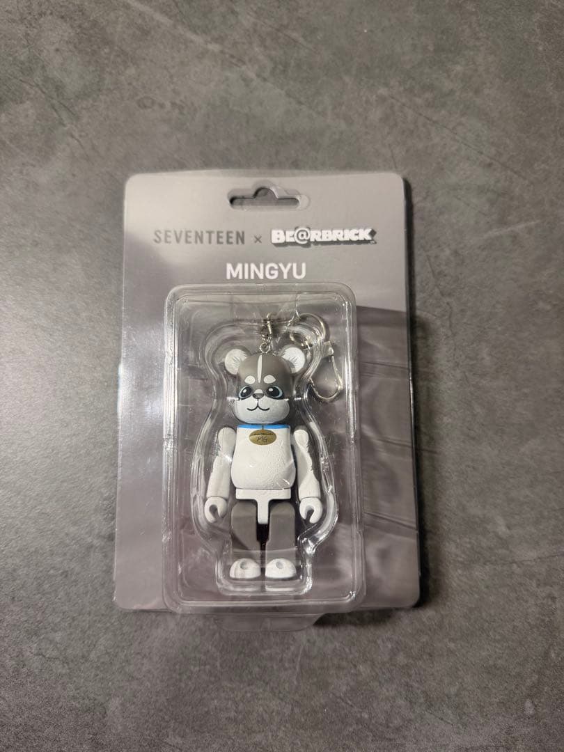 SEVENTEEN セブチ ミンギュ ベアブリック 100% - メルカリ