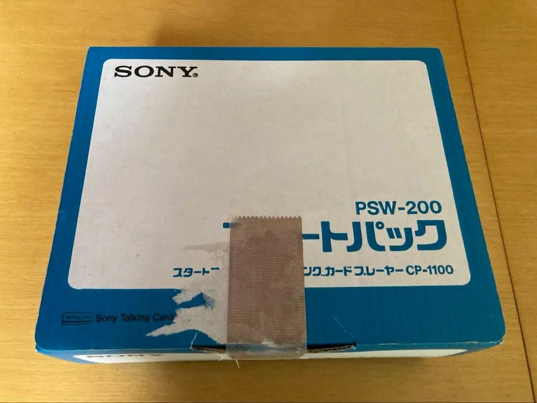 SONY トーキングカードプレイヤー CP-1100 PSW-200 - メルカリ