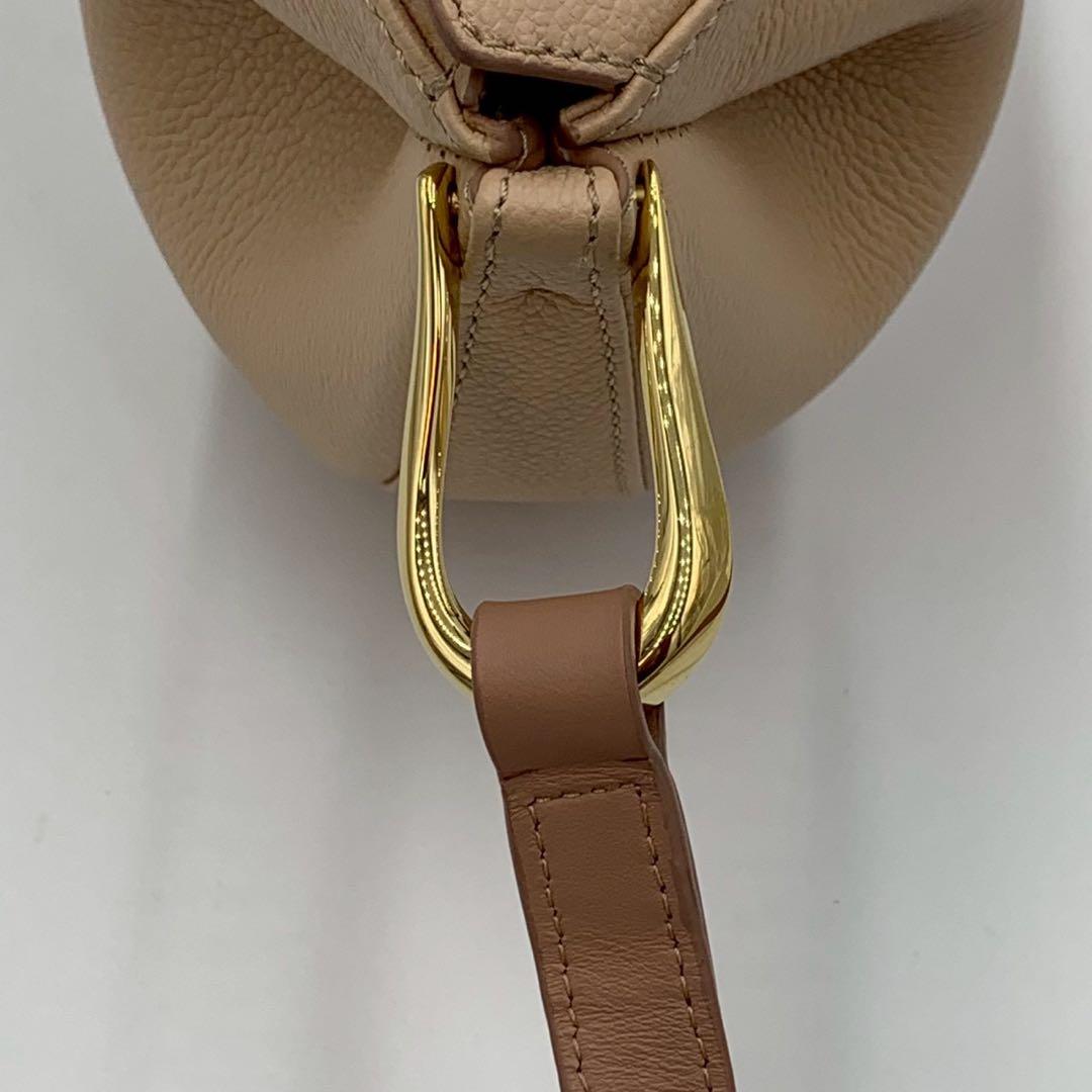 極美品 廃盤完売品 ポレーヌ トンカ 希少色 ショルダーバッグ バゲットバッグ