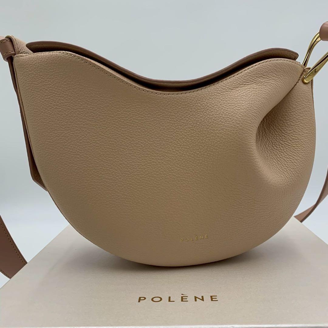 極美品 廃盤完売品 ポレーヌ トンカ 希少色 ショルダーバッグ バゲットバッグ