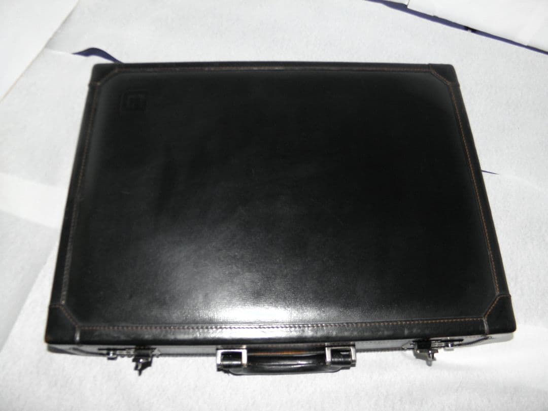 dunhill ダンヒル アタッシュケース ダイヤルロック レザー 黒