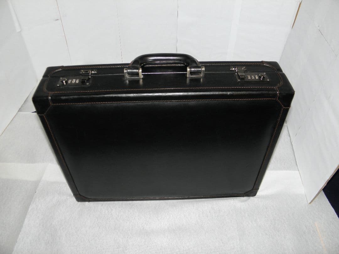 dunhill ダンヒル アタッシュケース ダイヤルロック レザー 黒