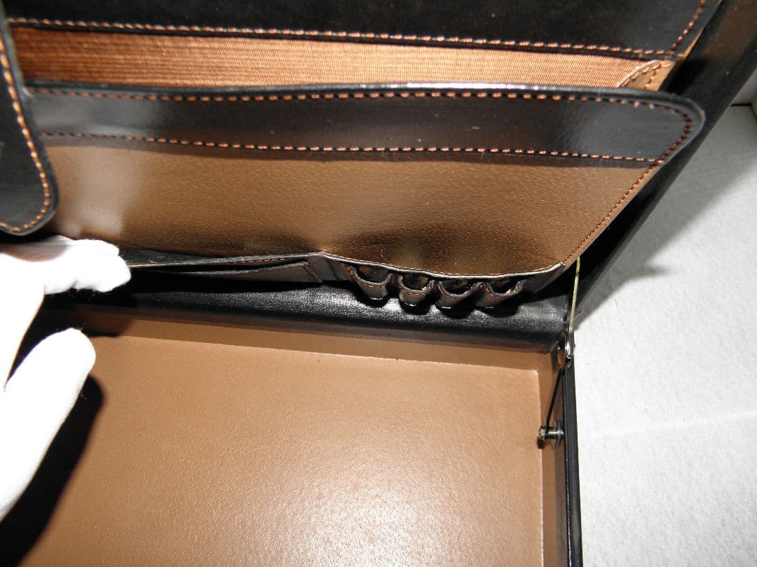 dunhill ダンヒル アタッシュケース ダイヤルロック レザー 黒